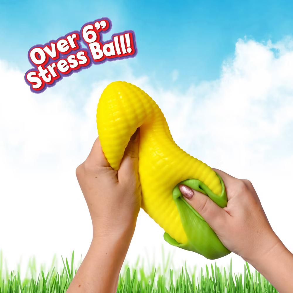 Squeezy Corn on the Cob Fidget Toy - Image 3