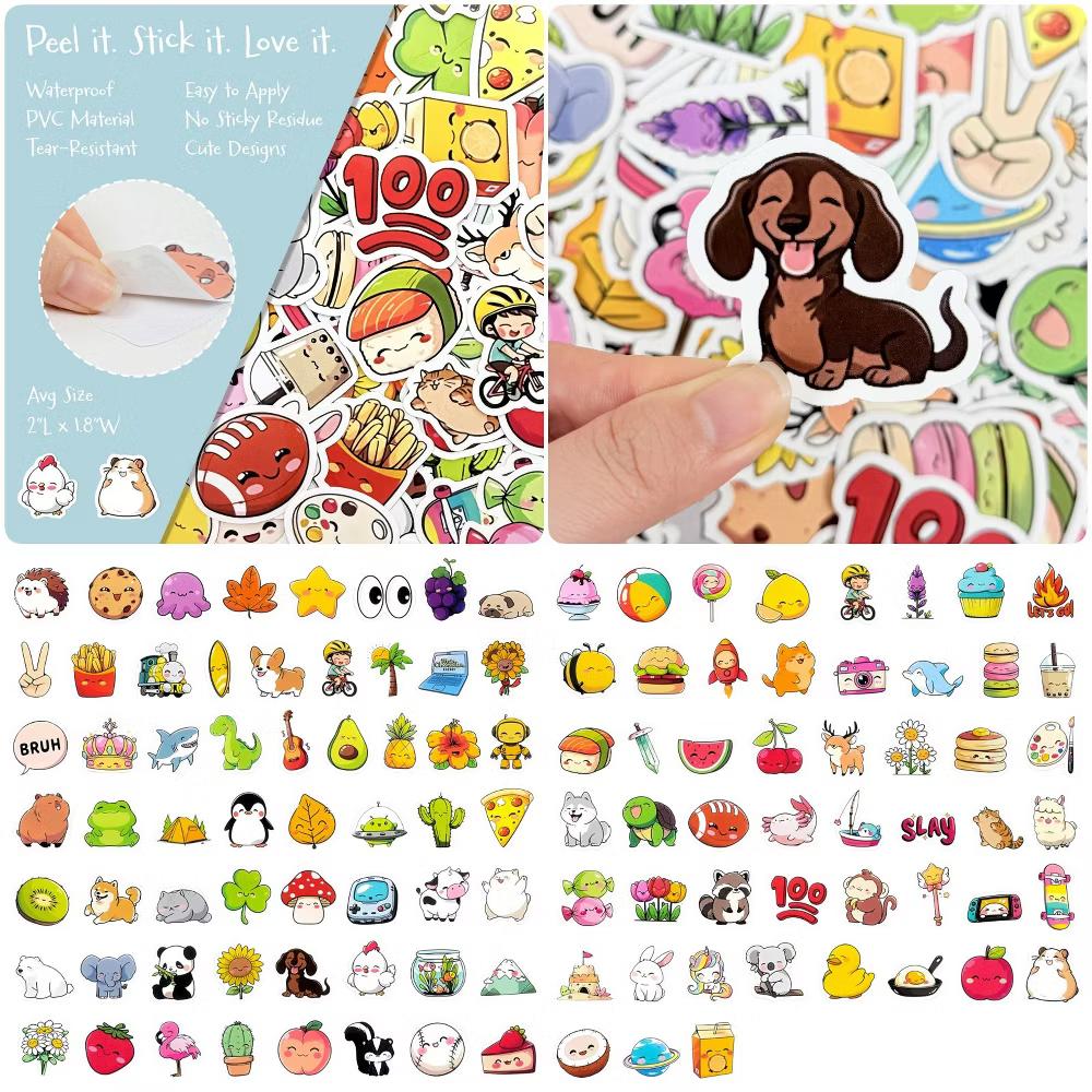 Waterproof Vinyl Stickers for Water Bottles, Laptop, Phones, Skateboards, Decals for Teens - Image 5