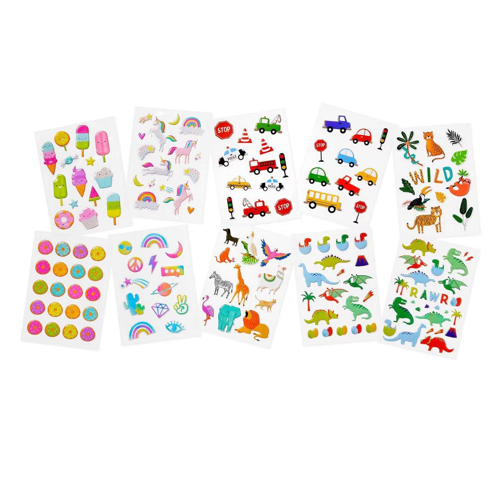 157ct 3D Puffy Stickers