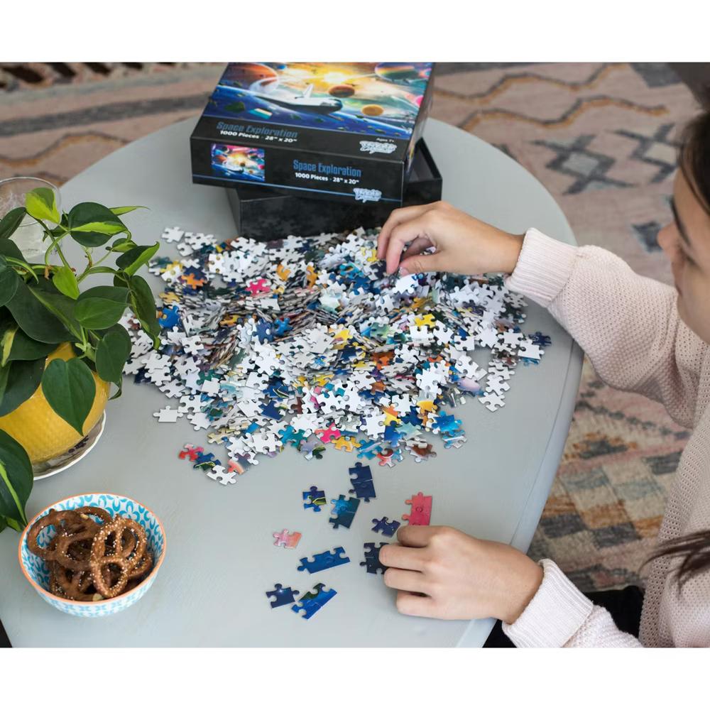 Toynk Space Exploration Galaxy Puzzle For Adults And Kids | 1000 Piece Jigsaw Puzzle - Image 6