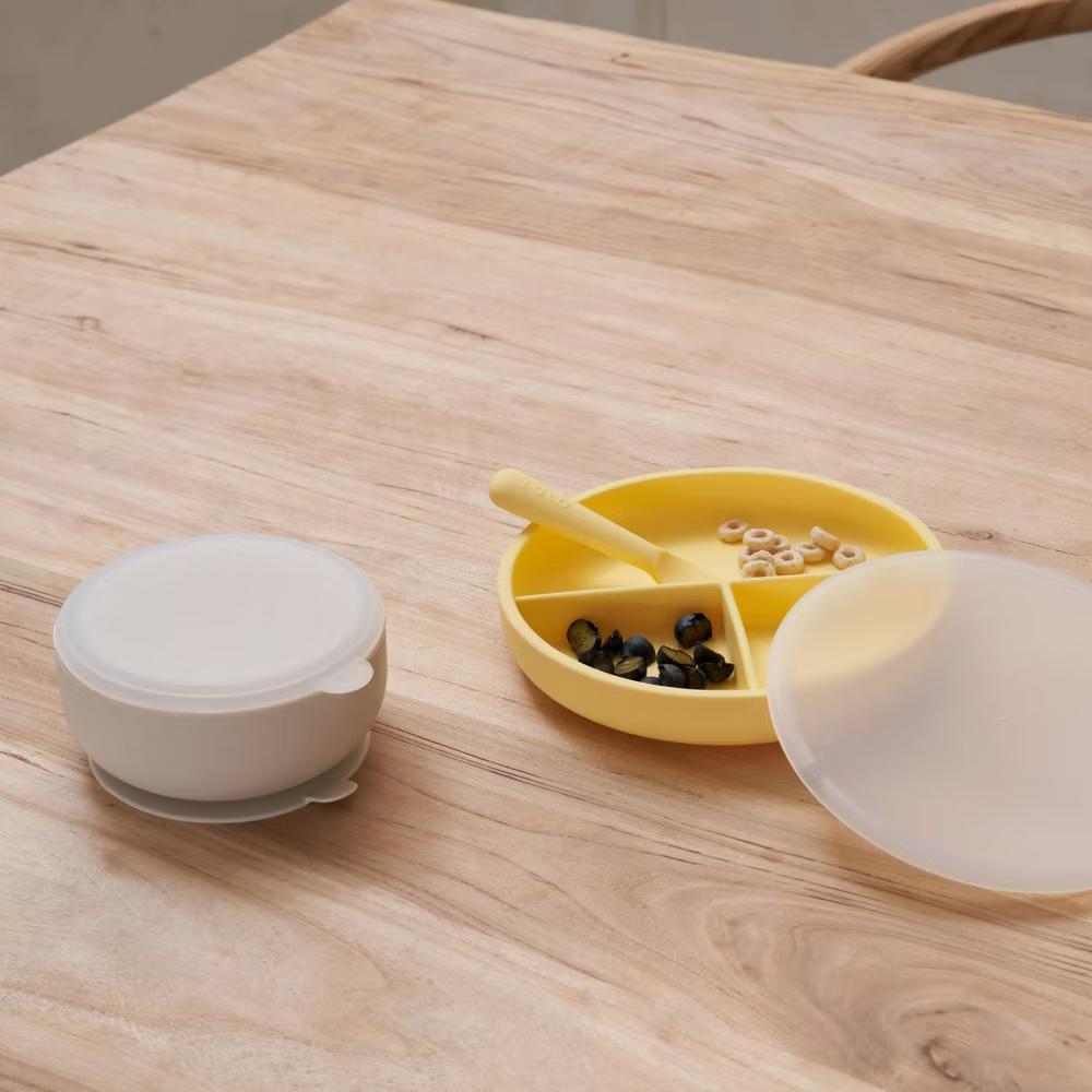 Lalo Silicone Suction Plate with Lid - Image 6
