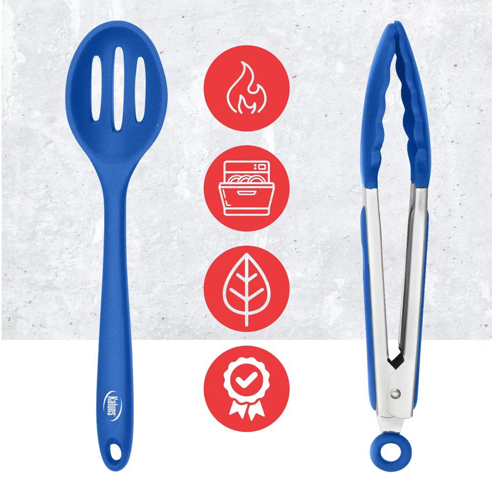 Kitchen Utensils Set, 24 Piece Silicone Cooking Utensils, Dishwasher Safe and Heat Resistant Kitchen Tools - Image 14
