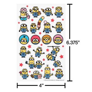 Minions Sticker Book for Kids/Silly Yellow Sidekicks 78ct - 8 Sheets