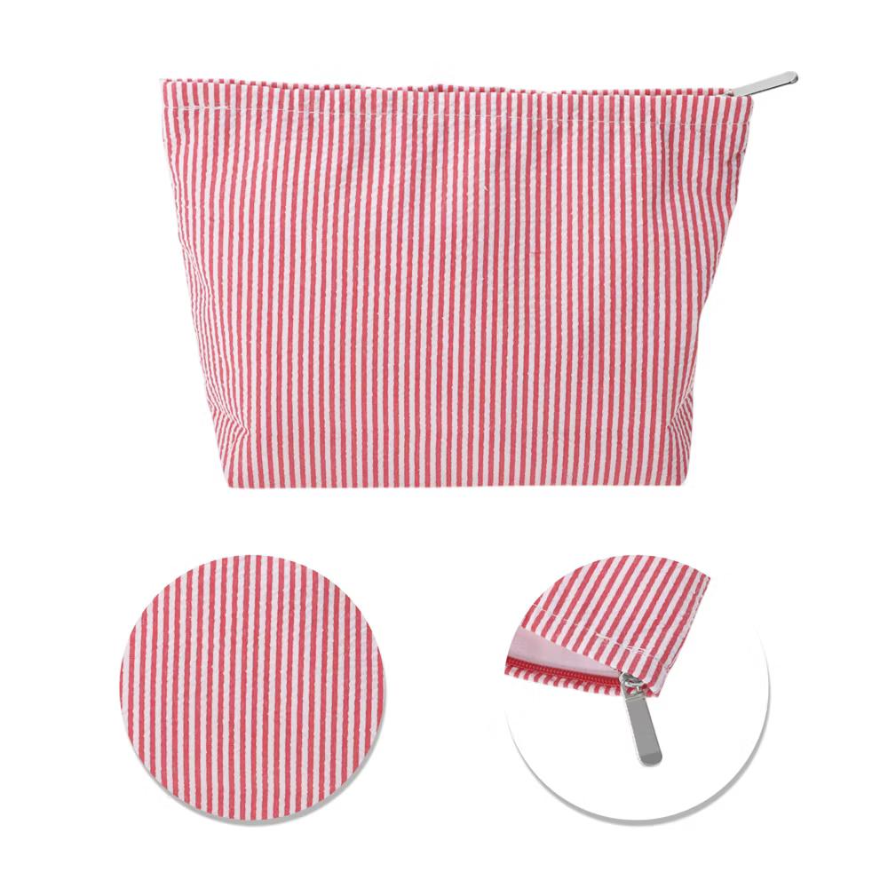 Seersucker Stripes Makeup Bag 1 Pc - Image 33