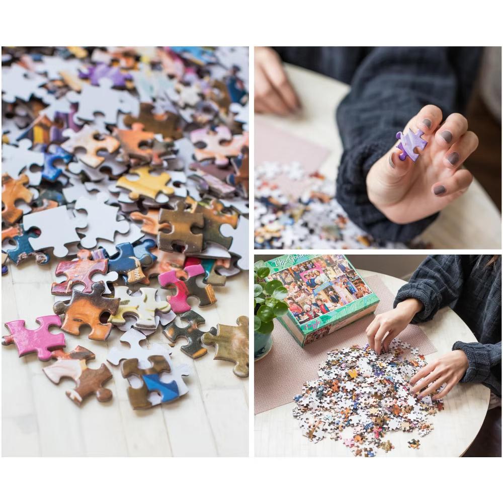 Toynk Golden Girls Collage '80s Puzzle For Adults And Kids | 1000 Piece Jigsaw Puzzle - Image 4
