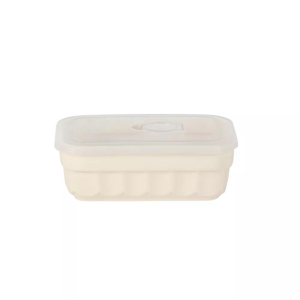 Martha Stewart Broadbrook 6 Piece Stoneware Meal Prep Container Set with Lids, Food Storage Bakeware, Ovenµwave&Dishwasher Safe, Cream - Image 12
