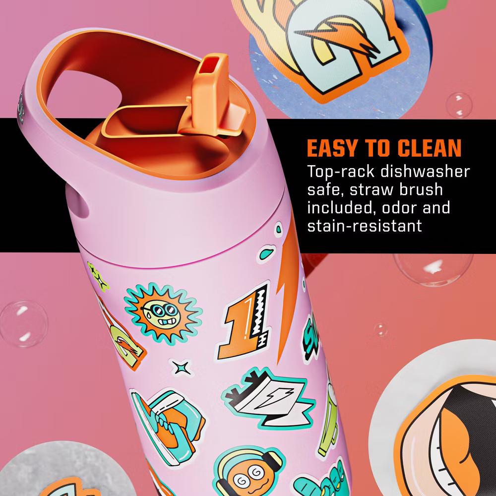 Gatorade 12oz Stainless Steel Water Bottle - Image 3