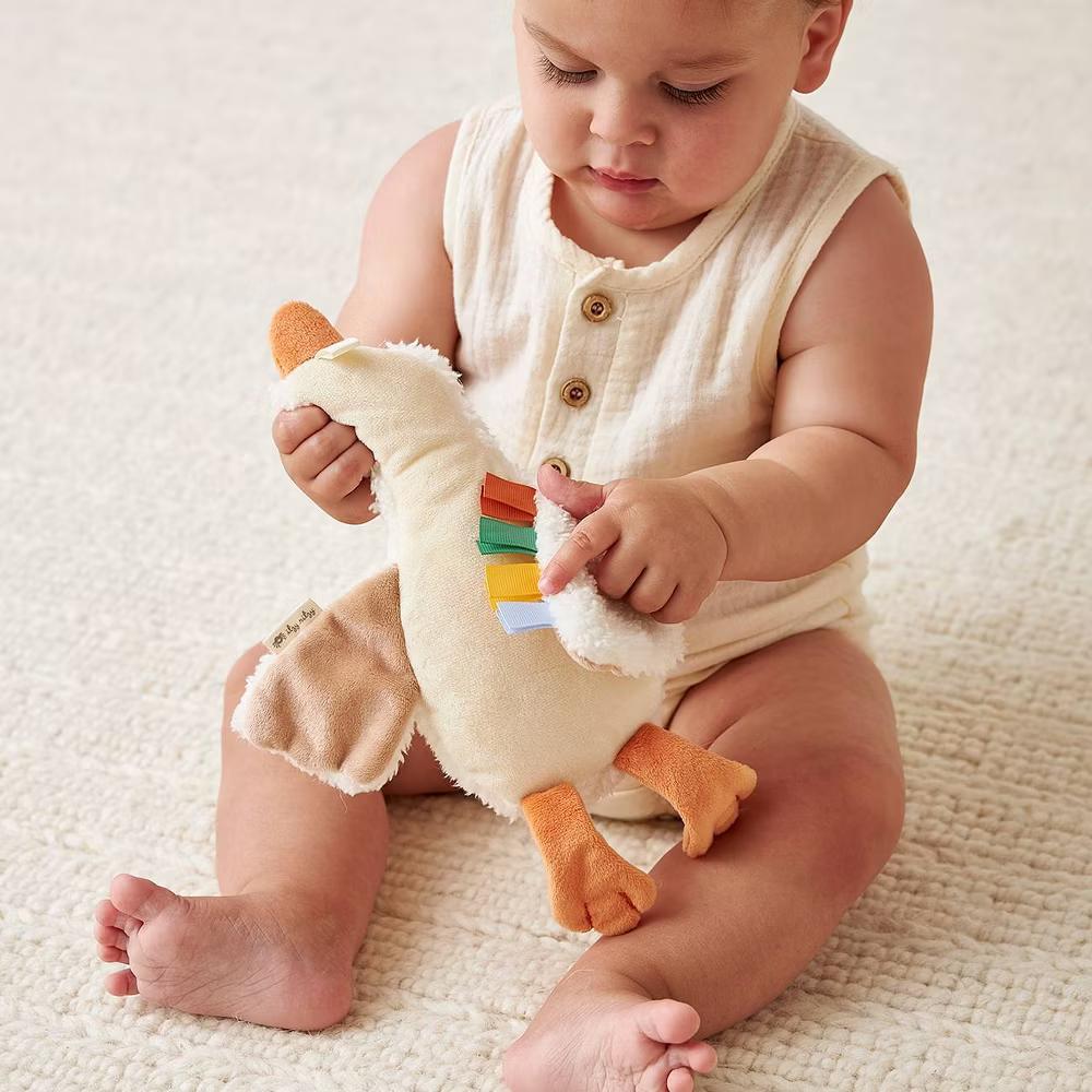 Huggable Goose Plush Stuffed Animal: 11.75 Inches Tall, Farm Animals Theme - Image 3