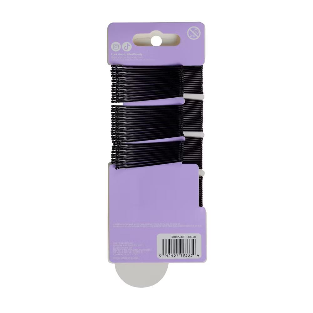 Curved Black Bobby -100ct: Hair Styling, All Hair Types, Iron Material - Image 7