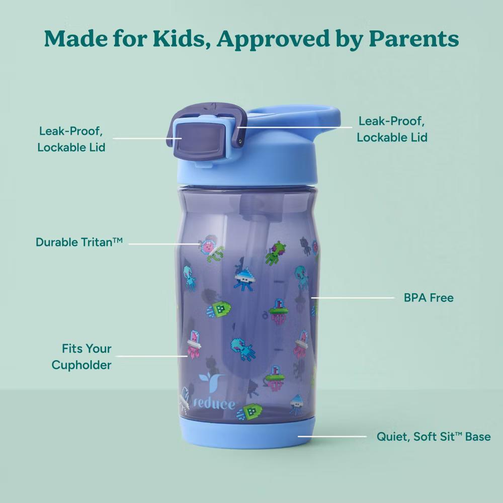 Reduce 2pk 14oz Hydrate Tritan Water Bottle - Image 10
