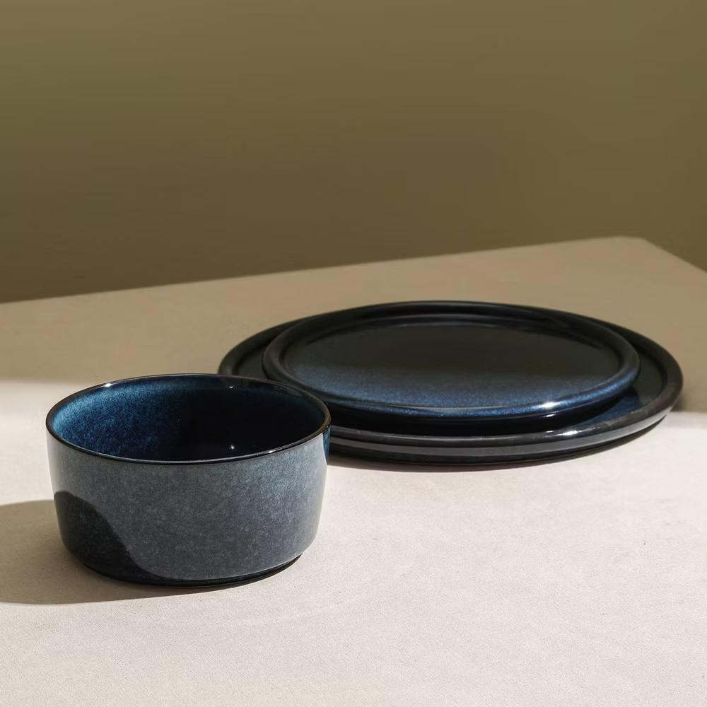 24pc Eden Stoneware Dinnerware Set - Image 2