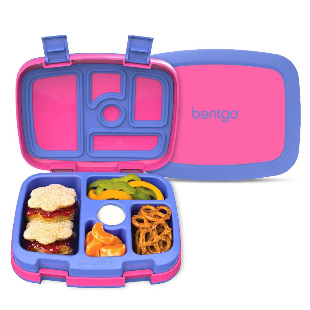 Kids' Brights Leakproof, 5 Compartment Bento-Style Kids' Lunch Box - Image 47