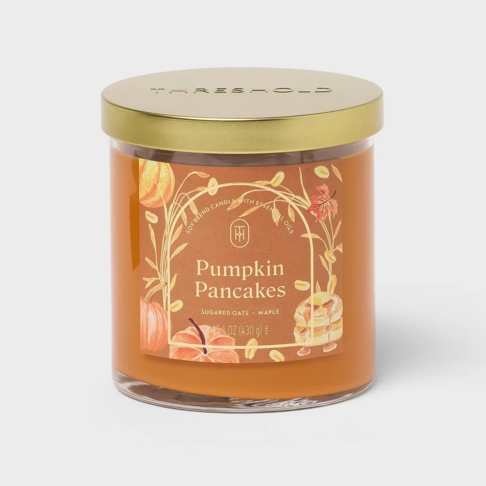 2 Wick Glass Jar Candle with Lid 15.1oz - Image 38