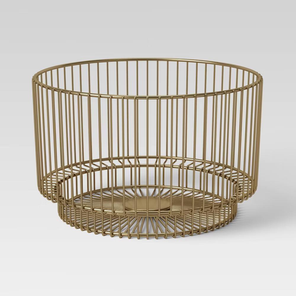 18" x 11" Metal Wire Basket - Image 4