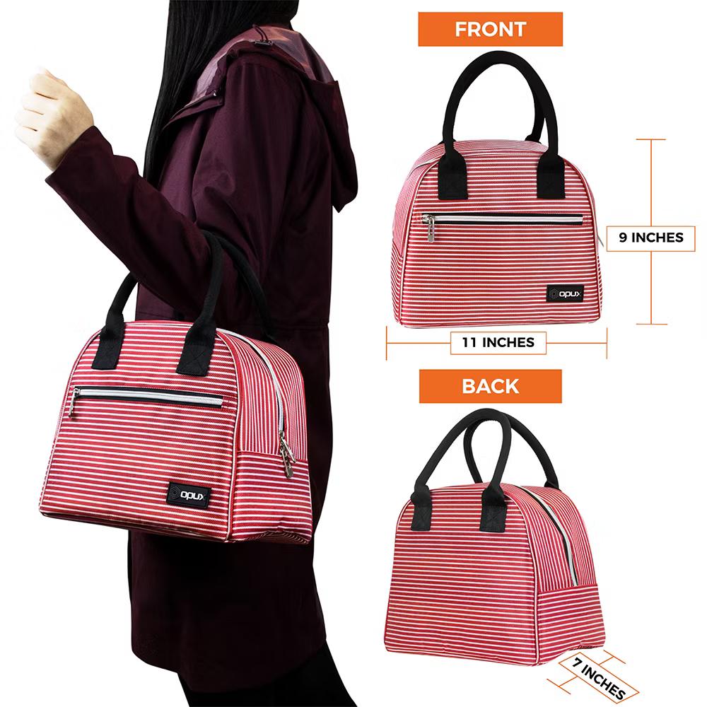 Insulated Lunch Box Women, Cooler Bag Tote Girls Kids Teen Adult, Soft Reusable Thermal Meal Prep Purse - Image 54