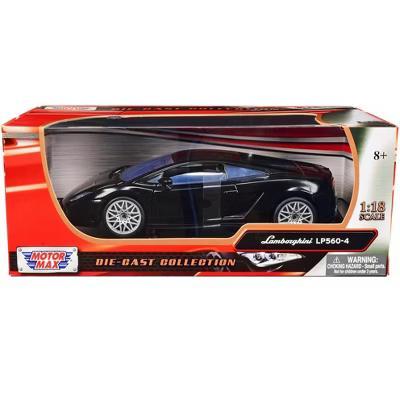 Lamborghini LP 560-4 Black 1/18 Diecast Car Model - Image 3