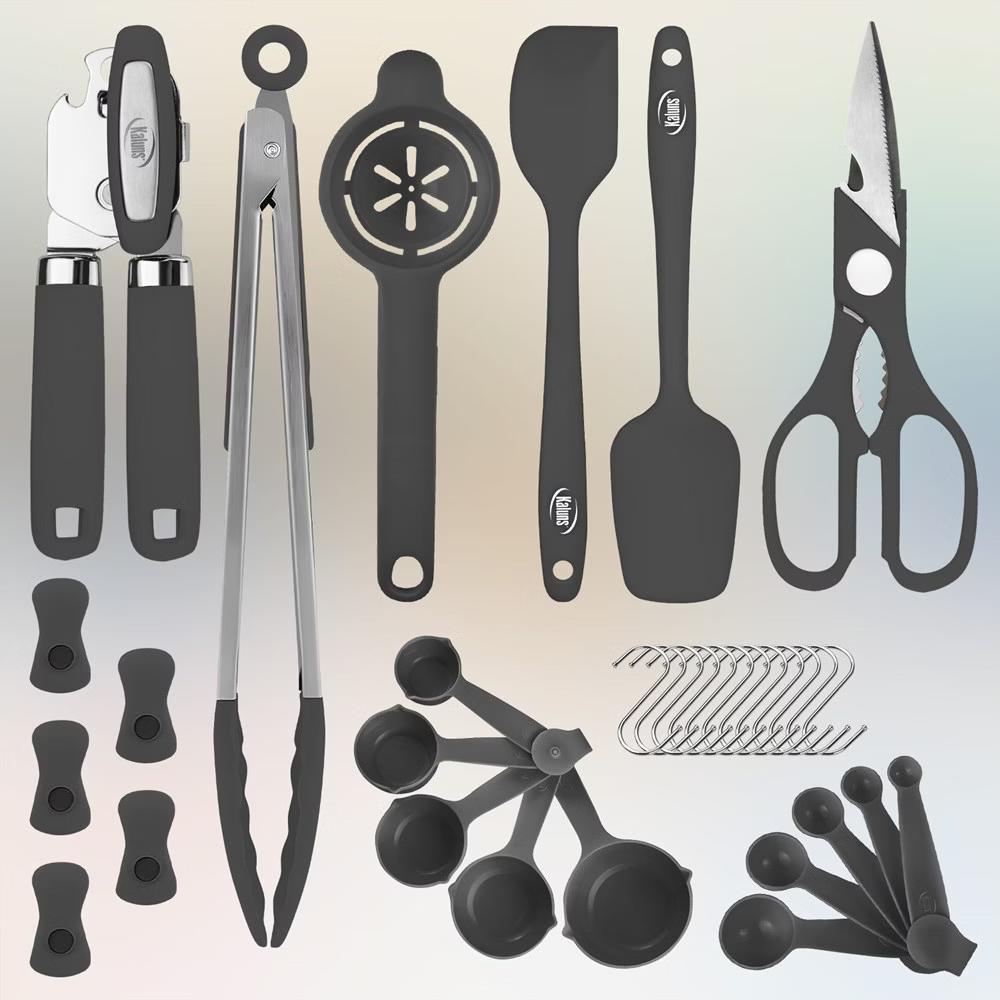 Kitchen Utensils Set, 50 Piece Silicone And Stainless Steel Cooking Utensils, Heat Resistant Kitchen Tools - Image 17