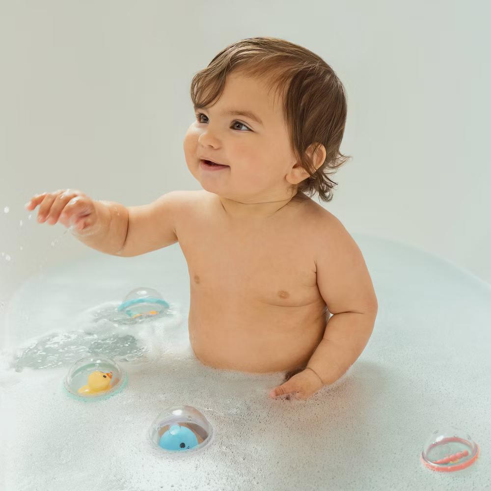 Float and Play Bubbles - 4pk: Shapes, Colors, Teaching Aid, Patterns - Image 6