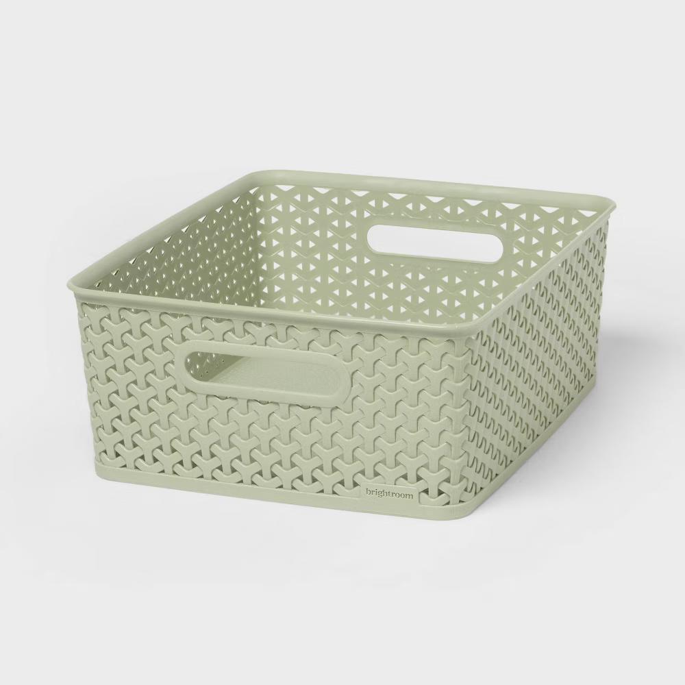 Y-Weave Medium Decorative Storage Basket - Image 26