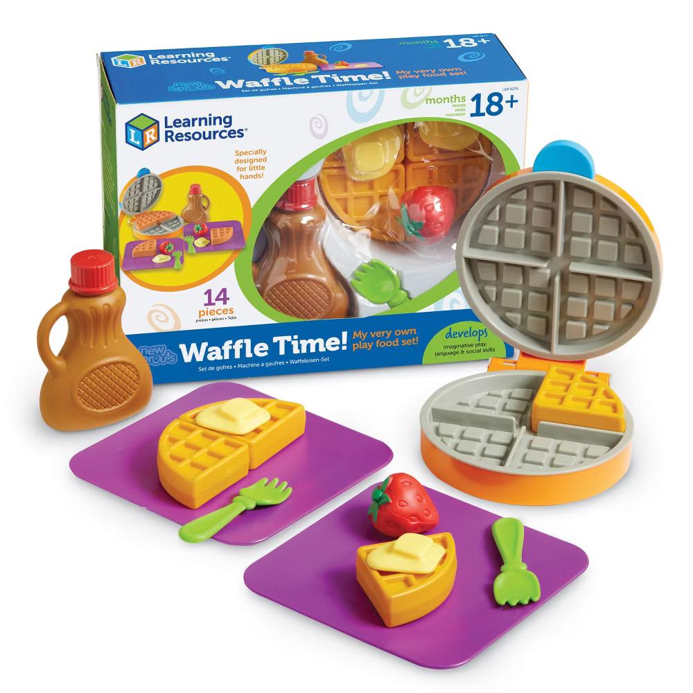 New Sprouts Waffle Time, 14 Piece Set, Ages 18 mos+ - Image 2