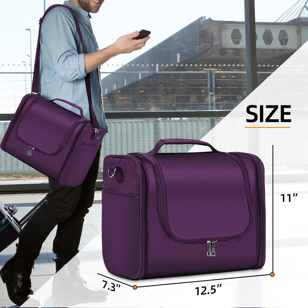 Large Capacity Toiletry Bag for Women and Men, Hanging Toiletry Organizer Cosmetics Makeup Bag - Image 67