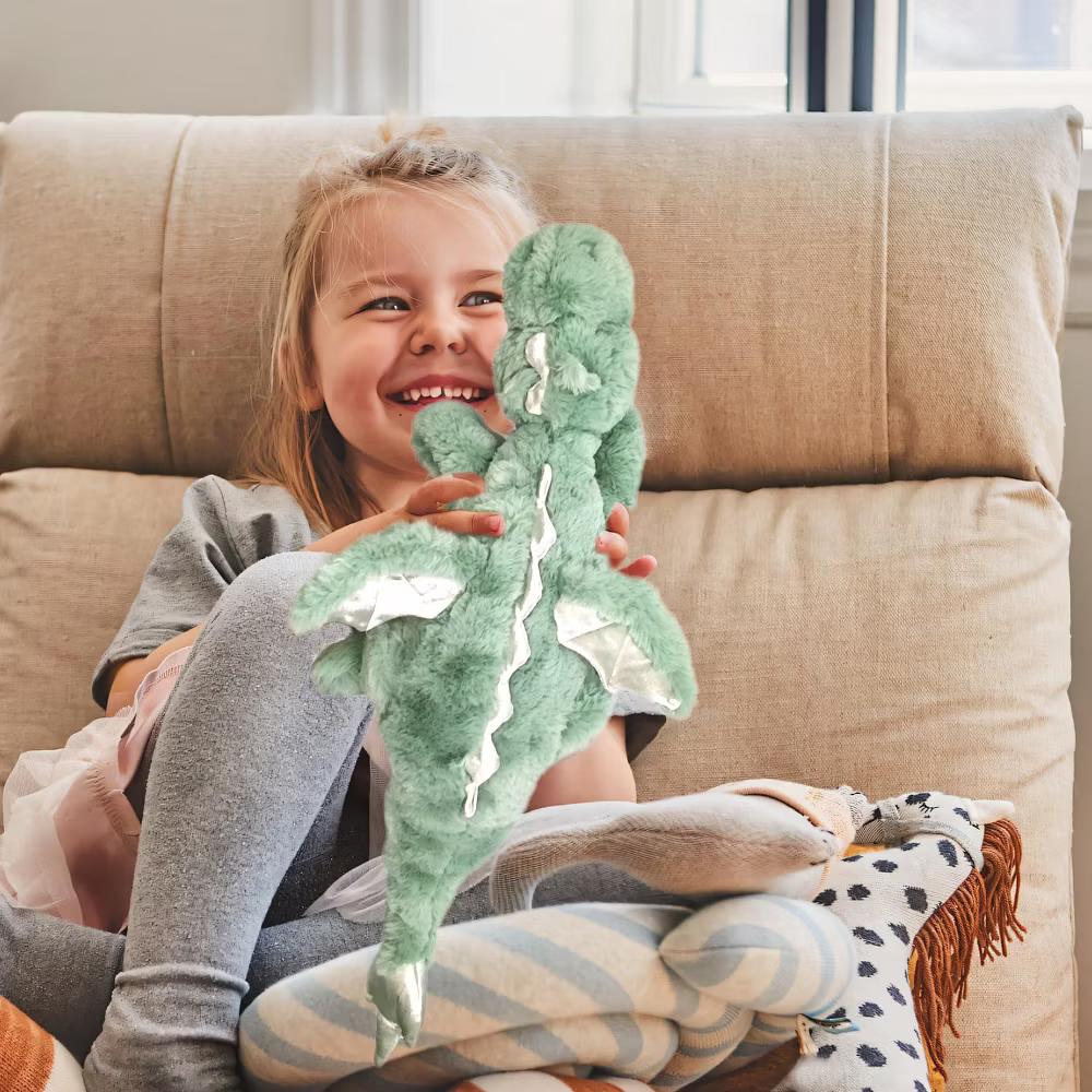 TITQWOP Dinosaur Plush Toy Pillow, Cute Stuffed Animal Toys, Soft Long Dinosaur Body Pillow Gift for Kids Boys Girls 28inch - Image 20