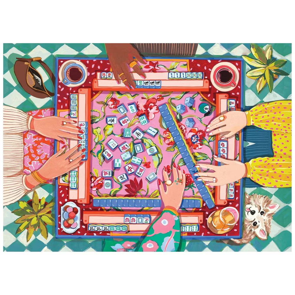 Hobby Haven 1000pc - Modern Mahj Jigsaw Puzzle - Image 4