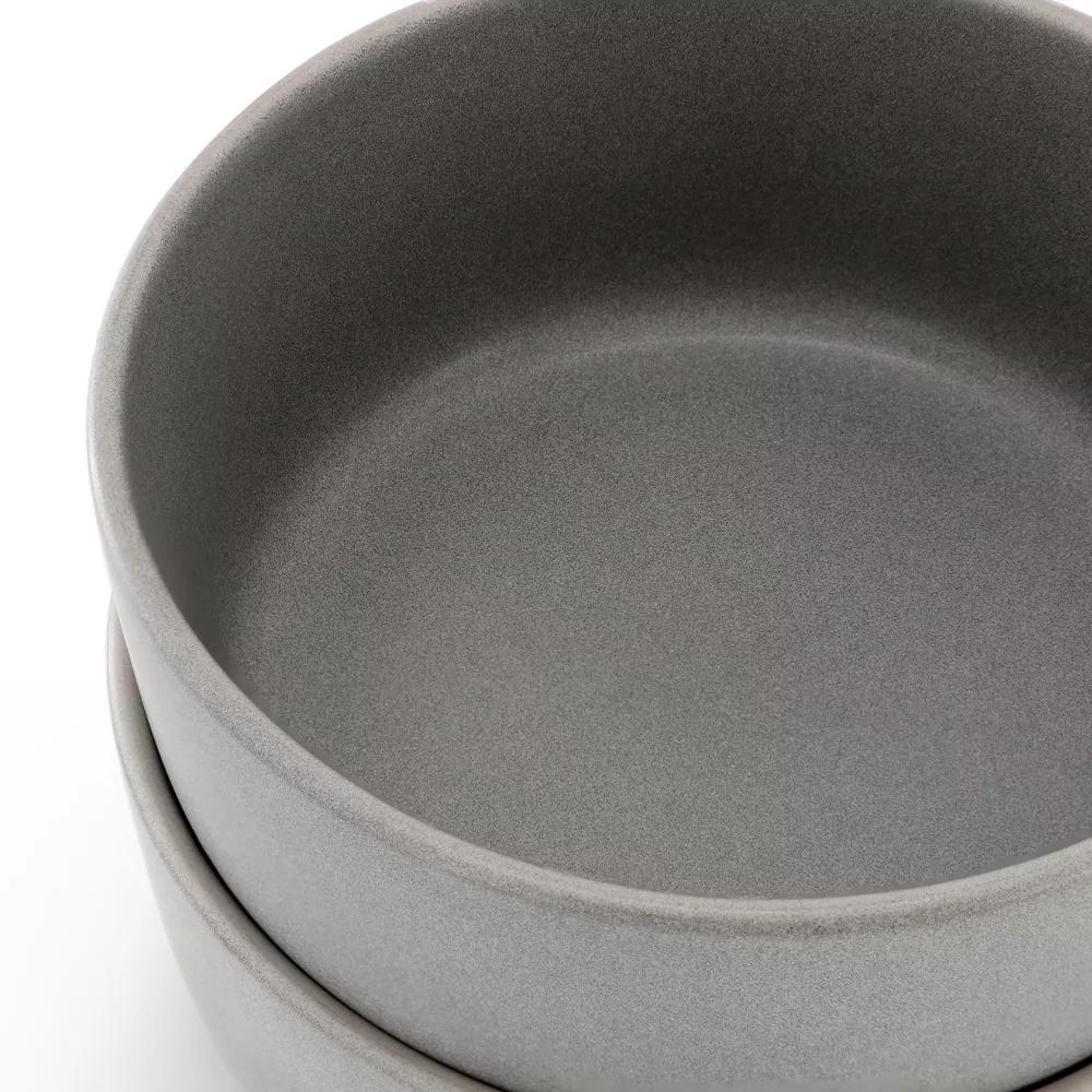 Soho Lounge Bryant Park 2 Piece 6 Inch Stoneware Cereal Bowl Set - Image 7
