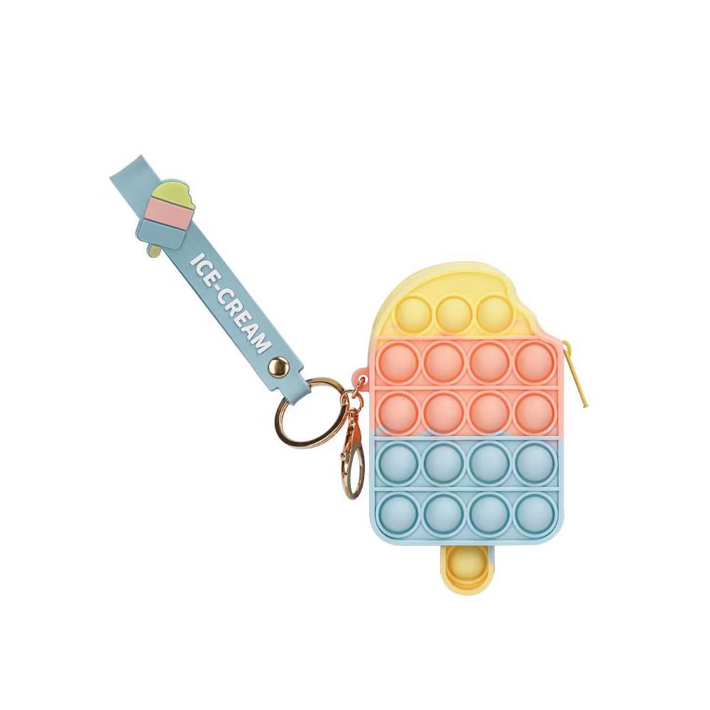 Link Bubble Popper Keychain Zipper Pouch Fidget Toy Pop Sensory Toy - Great Stocking Stuffer for Kids of All Ages - Image 13