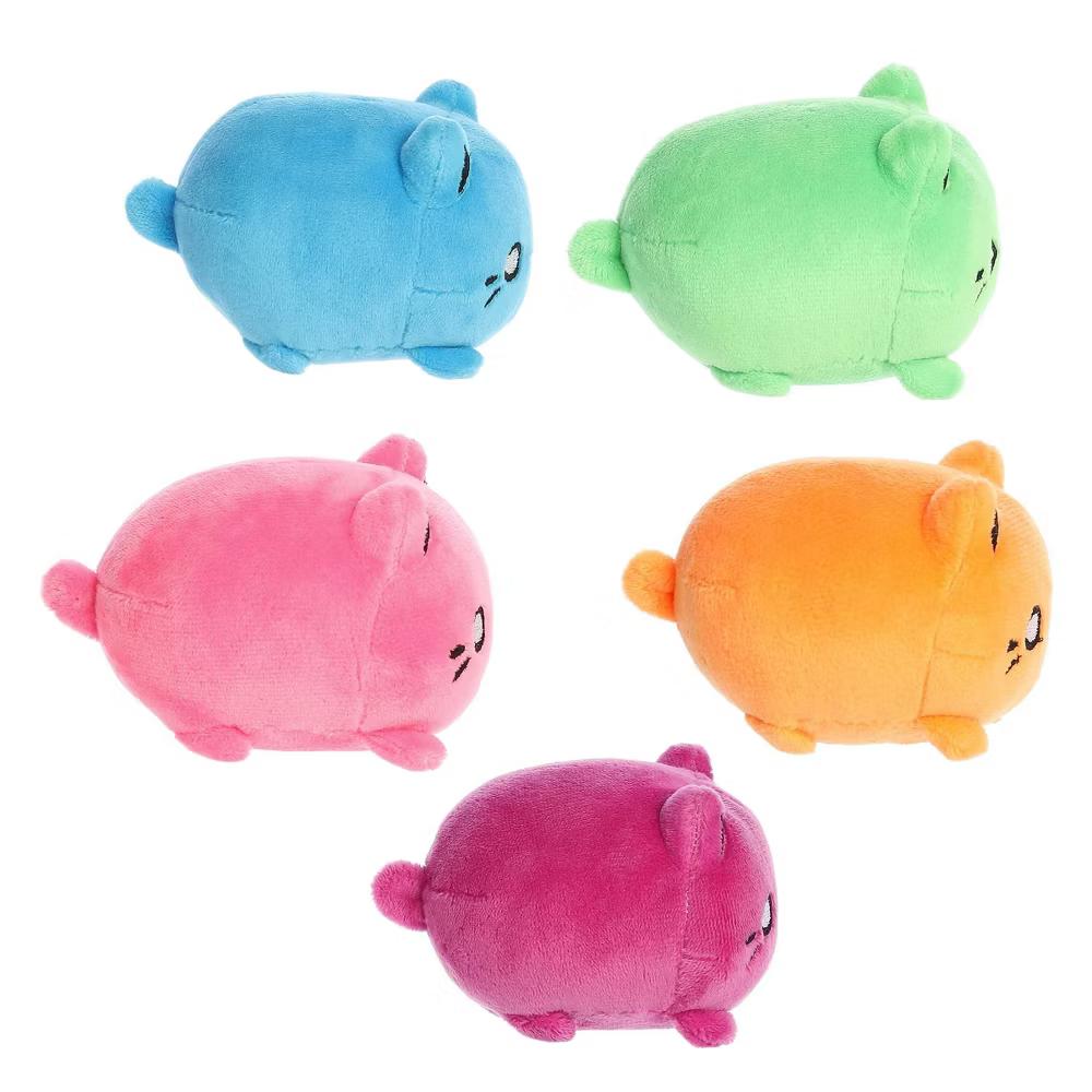 Mini Meowchi Surprise Plush Tasty Peach Enchanting Stuffed Animal Multicolor 3.5" - Image 3