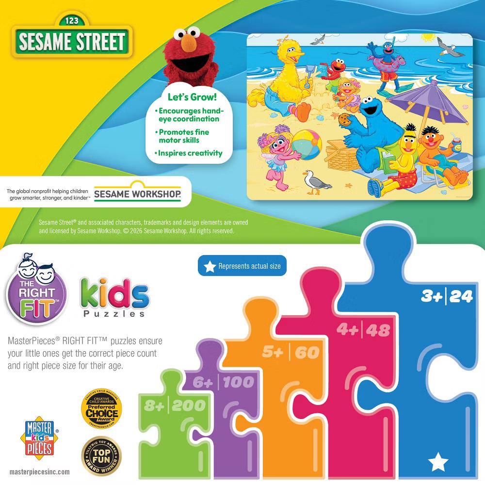 24 Piece Jigsaw Puzzle - Beach Day - Image 4