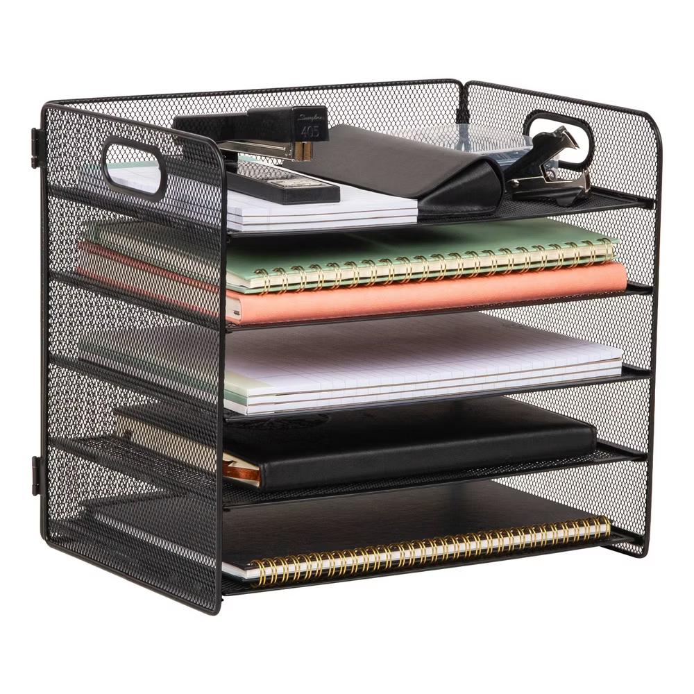 Metal Desk Organization Set Black - Image 7