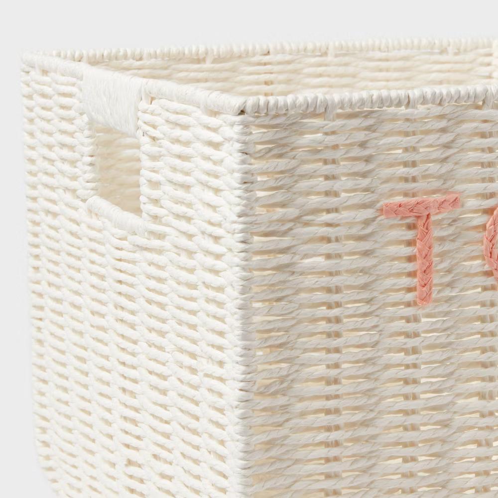 Kids' Large Woven Toys Storage Basket - Image 3