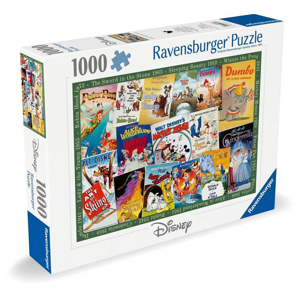 Vintage Movie Posters 1000pc Jigsaw Puzzle - Image 4