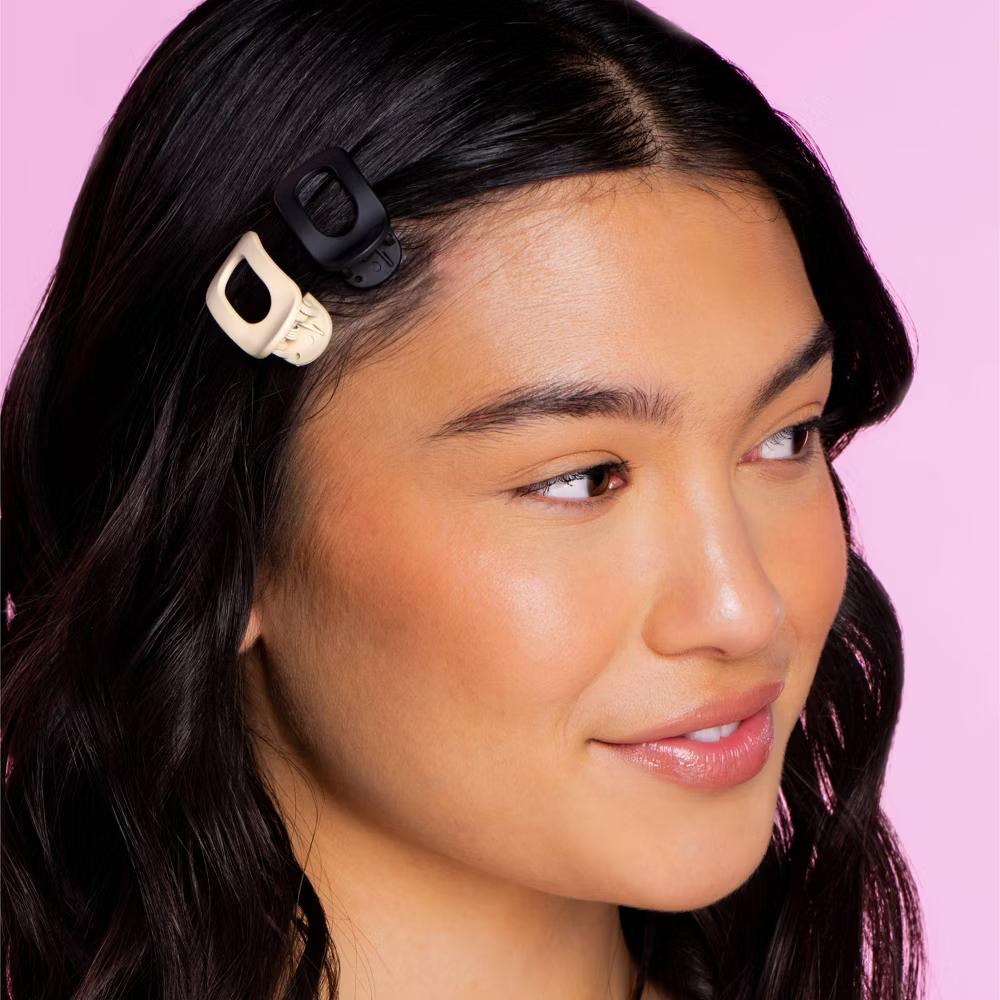 Lay Back Small Clip Set - Fine Hair - 6ct - Image 2