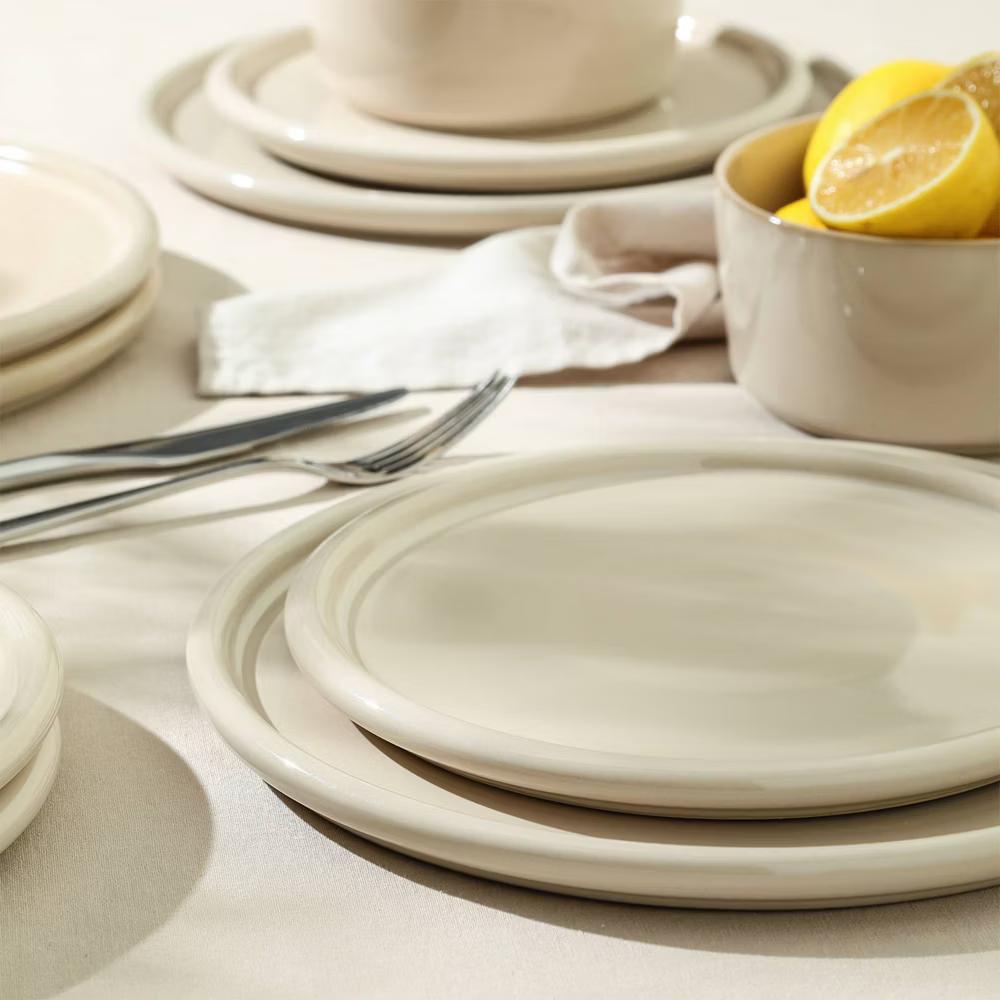 24pc Eden Stoneware Dinnerware Set - Image 16