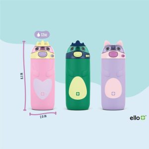 12oz Stainless Steel Water Bottle