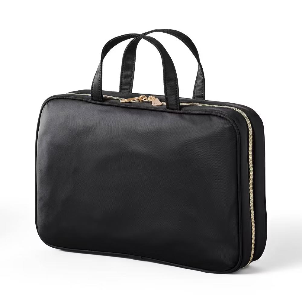 Hanging Travel Weekender 3 Compartment Toiletry Bag - Image 2