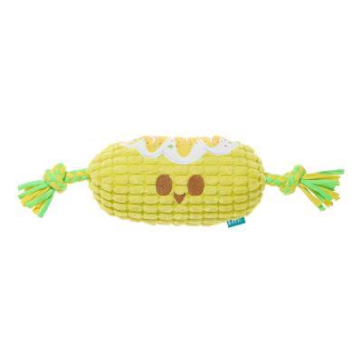 Corn Dog Toy - Corn on the Tug: Medium Breed Size, 0.22 Pounds, Plush Pet Toy - Image 2
