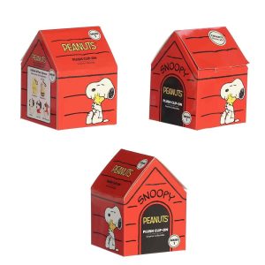 Mini Plush Surprise Collectible Series Peanuts Adorable Clip-On Multicolor 3.5"