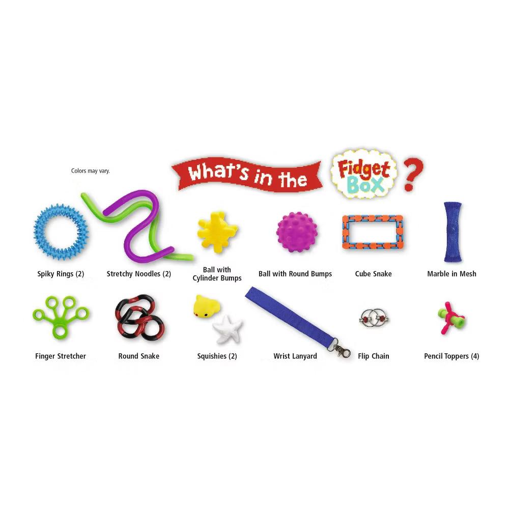 5" x 6" Fidget Sensory Toy, Handout & Reward Box - 18 Pc. - Image 2