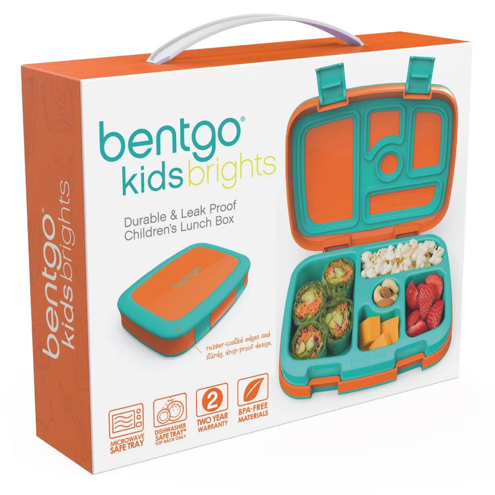 Kids' Brights Leakproof, 5 Compartment Bento-Style Kids' Lunch Box - Image 37