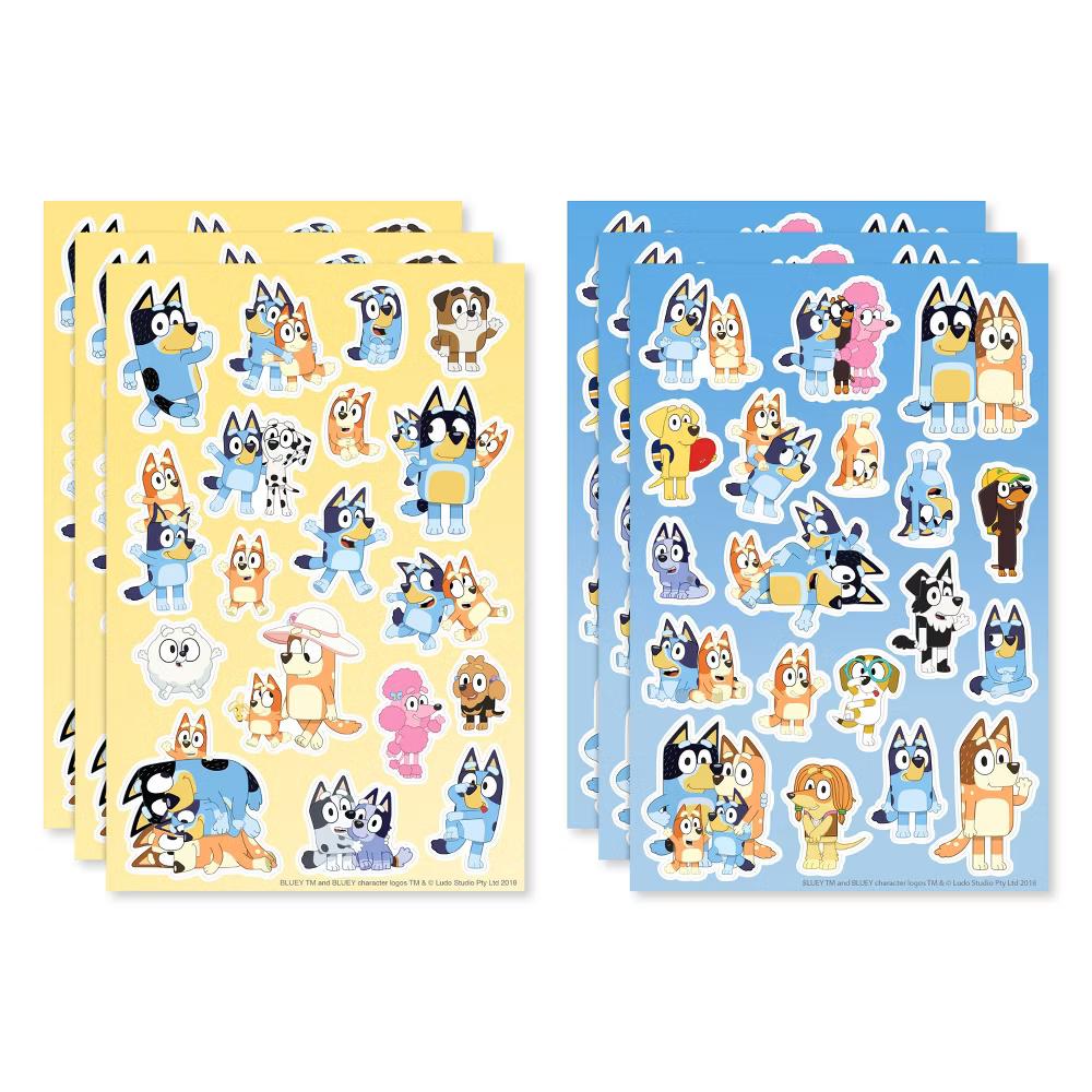 Sticker Variety Pack for Kids, and Bingo 111ct, 6 Sheets - Image 2