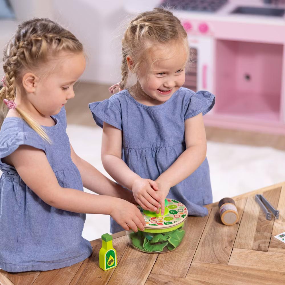 Salad Spinner Play Set, Pretend Play Food - Image 5