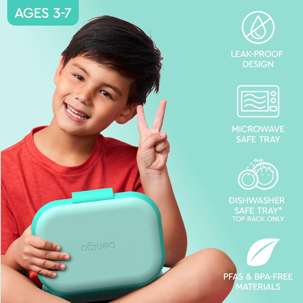 Kids' Chill Lunch Box, Bento-Style Solution, 4 Compartments & Removable Ice Pack - Image 30