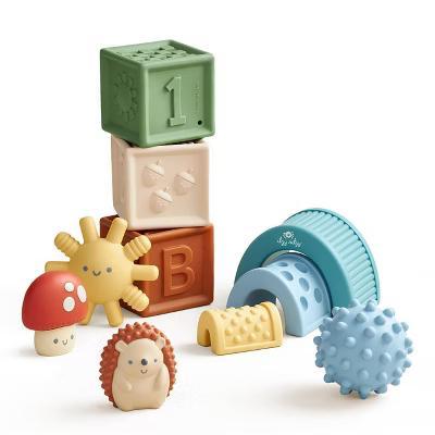 Blocks Stacking Toy - 10pc - Image 5