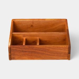 Wood Desktop Caddy