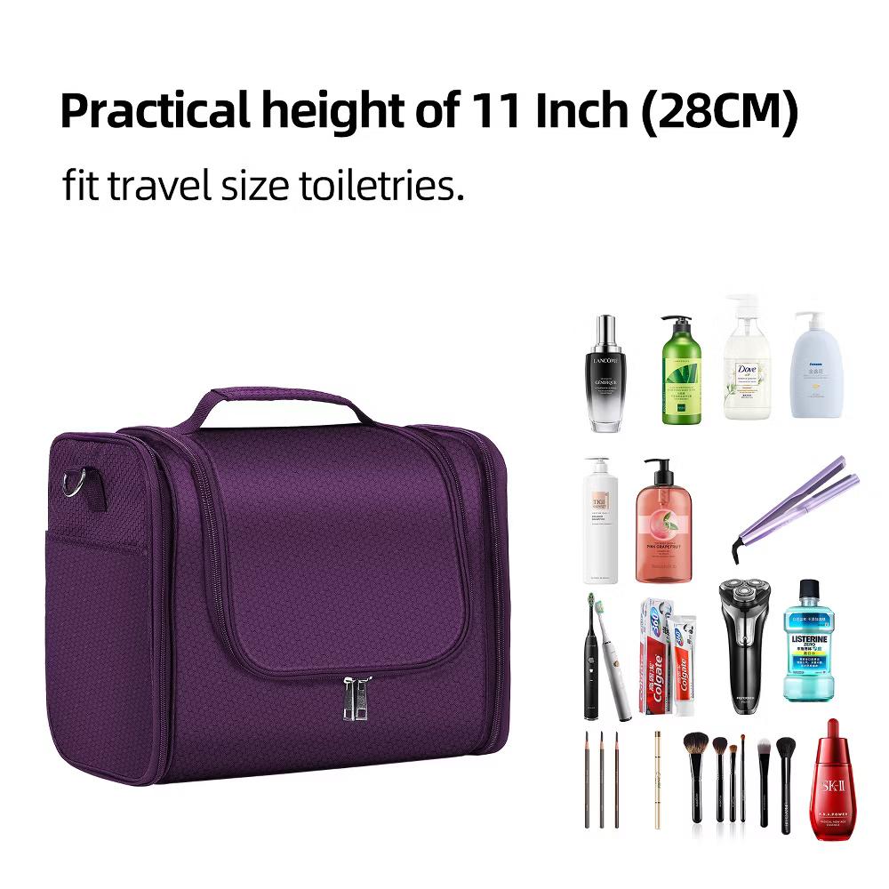 Large Capacity Toiletry Bag for Women and Men, Hanging Toiletry Organizer Cosmetics Makeup Bag - Image 68
