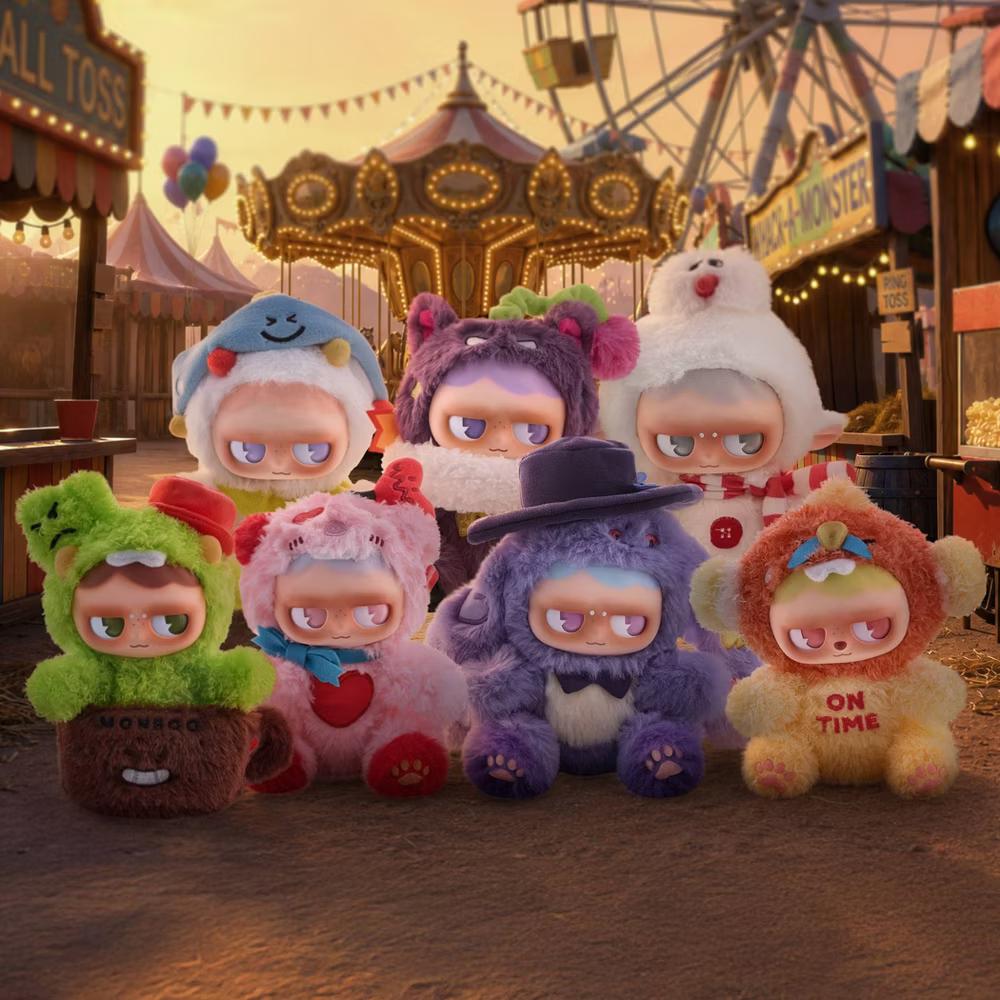 Monboo Monster Paradise Series Stuffed Plush Collectible Keychain Blind Box Surprise - Image 9