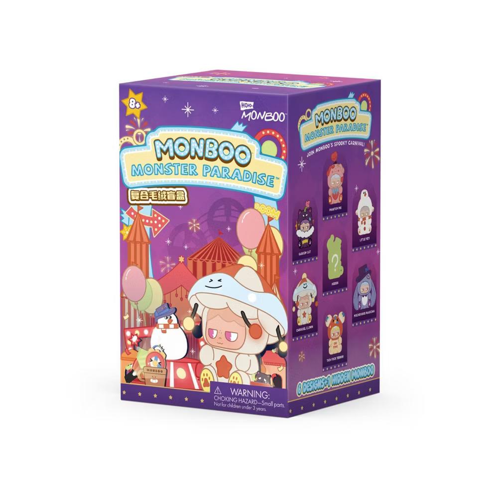 Monboo Monster Paradise Series Stuffed Plush Collectible Keychain Blind Box Surprise - Image 6